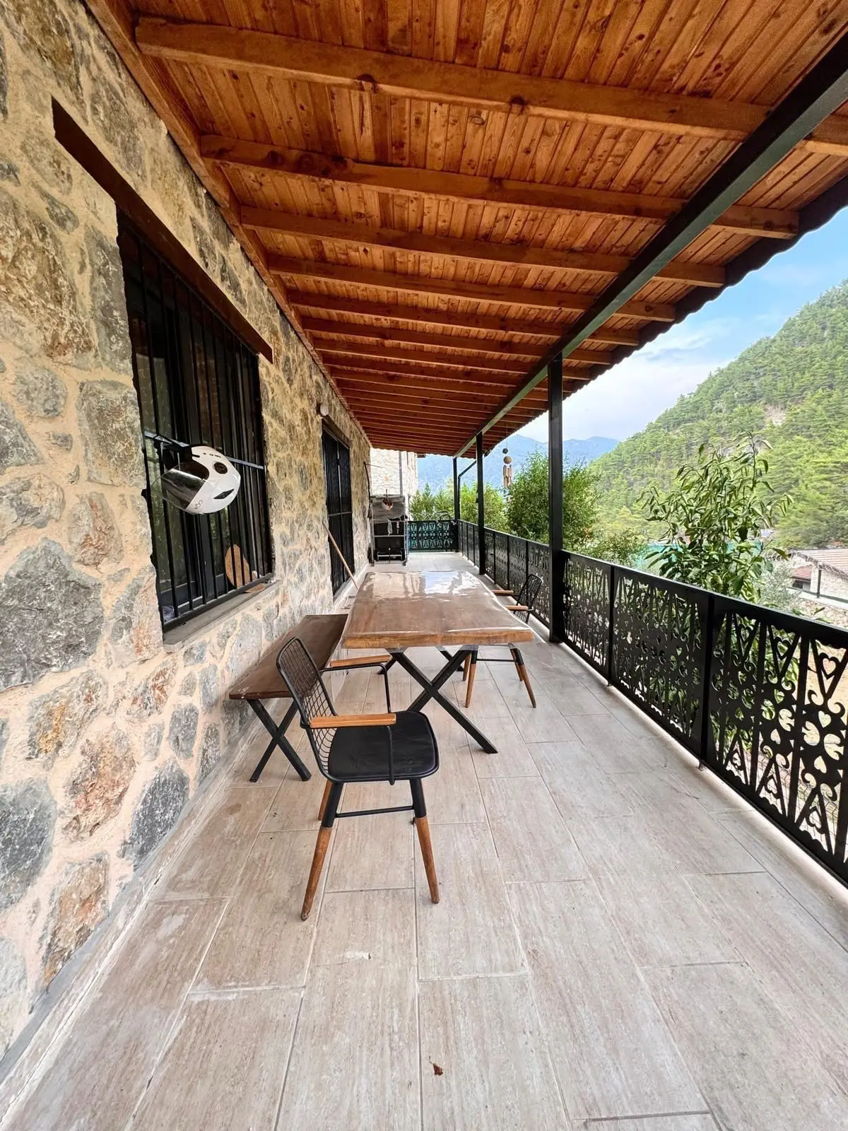 Spacious terrace